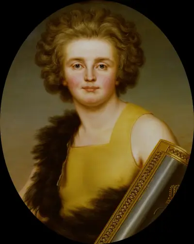 Gustaf Mauritz Armfelt ve skythském turnajovém oděvu, Adolf Ulrik Wertmüller