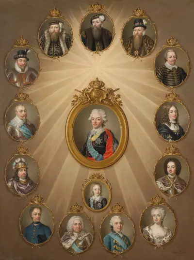 Regentlängd Gustav I – Gustav IV Adolf av Ulrika Pasch
