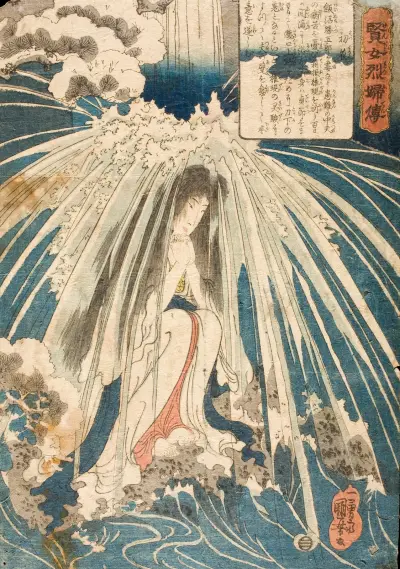 Hatsuhana av Utagawa Kuniyoshi