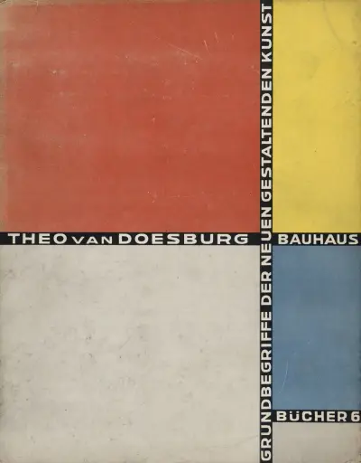 Bauhausbücher 6 av Theo van Doesburg