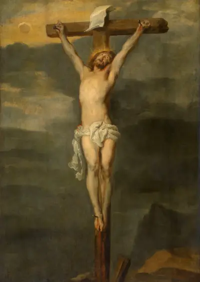 Christ on the Cross – nr 2 av Anthony van Dyck
