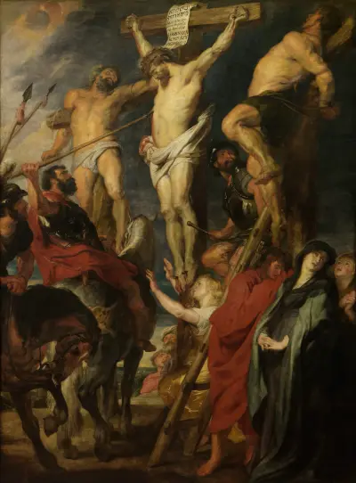 Christ on the Cross, ‘Le coup de lance’ av Anthony van Dyck