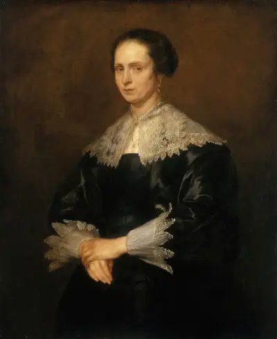 Helena Tromper Du Bois av Anthony van Dyck