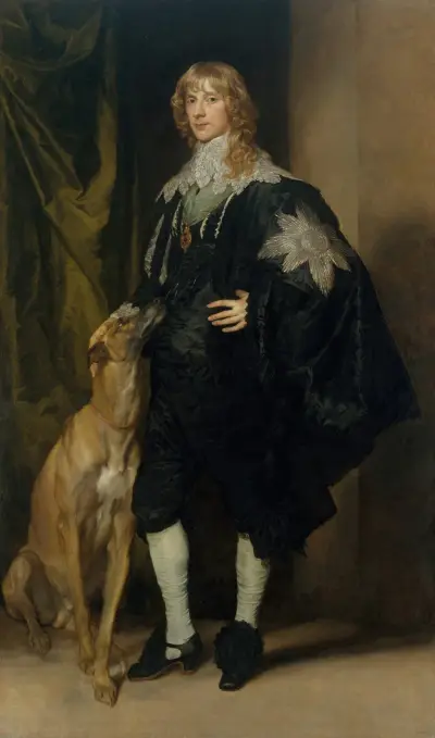 James Stuart (1612–1655), Duke of Richmond and Lennox av Anthony van Dyck