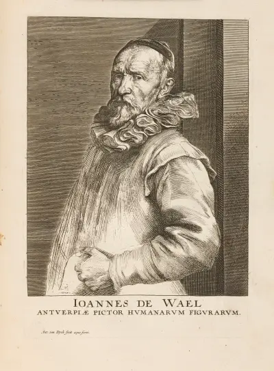 Jan Baptist de Wael av Anthony van Dyck