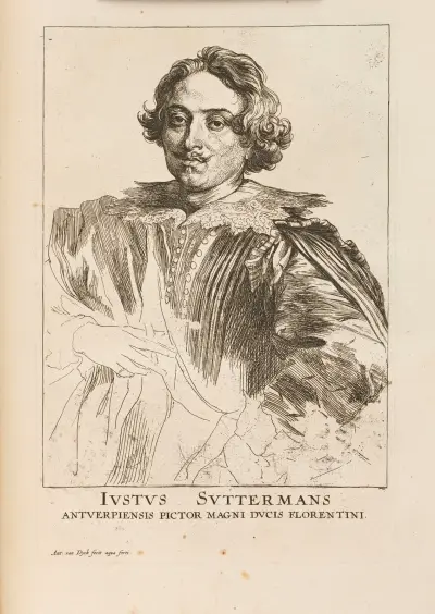 Justus Sustermans av Anthony van Dyck