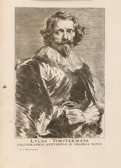 Lucas Vorsterman av Anthony van Dyck