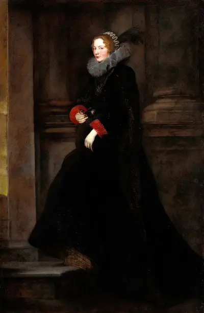 Marchesa Geronima Spinola av Anthony van Dyck