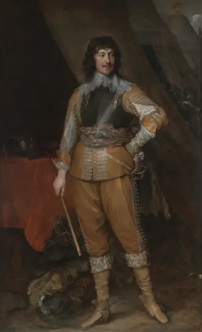 Mountjoy Blount, Earl of Newport (1637 to 1638) av Anthony van Dyck
