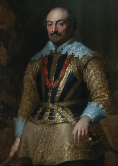 Portrait of John VIII, Count of Nassau-Siegen av Anthony van Dyck