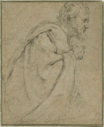 Studie eines Apostels von Anthony van Dyck