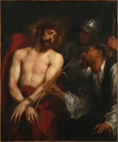 The Mocking of Christ av Anthony van Dyck