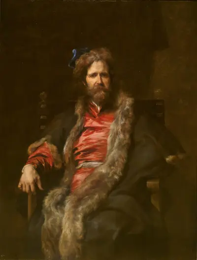 The Painter Martin Ryckaert av Anthony van Dyck