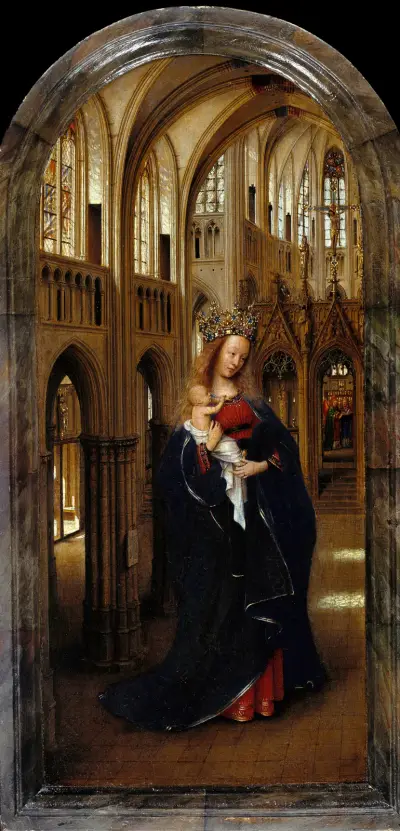 The Madonna in the Church av Jan van Eyck