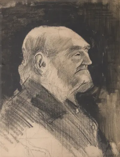 Bald-Headed Orphan Man av Vincent van Gogh