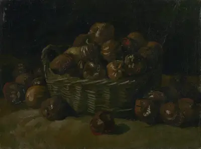 Basket of apples av Vincent van Gogh