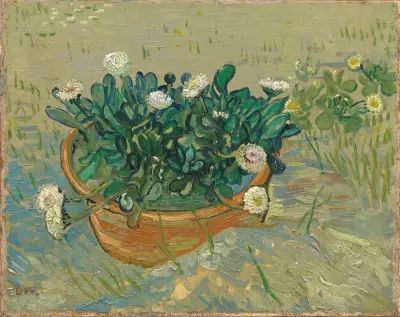 Daisies, Arles av Vincent van Gogh