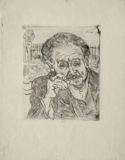 Dr. Gachet av Vincent van Gogh