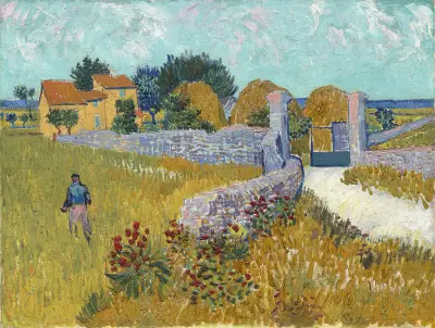 Farmhouse in Provence av Vincent van Gogh