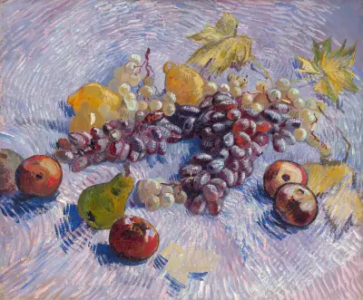 Grapes, Lemons, Pears, and Apples av Vincent van Gogh