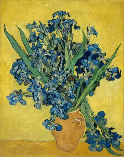 Irises, 1890 – nr 2 av Vincent van Gogh