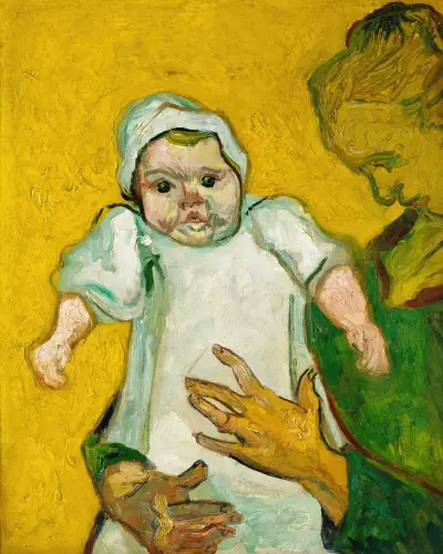 Madame Roulin and Her Baby av Vincent van Gogh