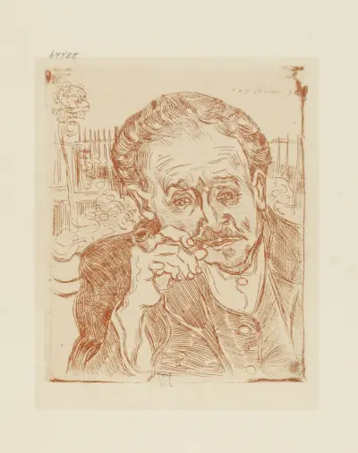 Portrait of Dr Gachet, 1890 – nr 1 av Vincent van Gogh
