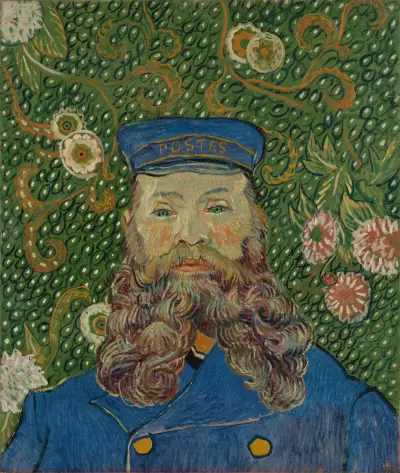 Portrait of Joseph Roulin, 1889 av Vincent van Gogh