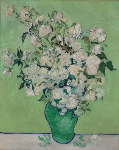 Roses, 1890 – nr 2 av Vincent van Gogh