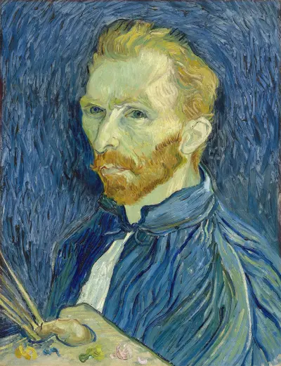 Self-Portrait, 1889 av Vincent van Gogh