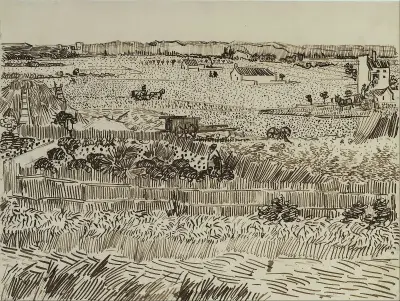 The Harvest (for Émile Bernard), 1888 – nr 3 av Vincent van Gogh