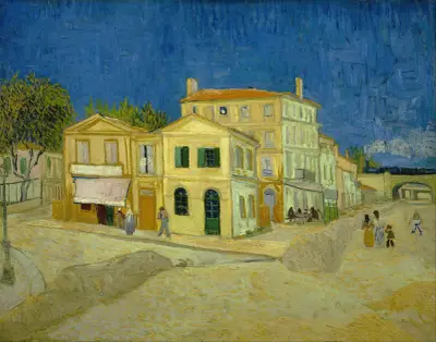 The yellow house (`The street’) av Vincent van Gogh