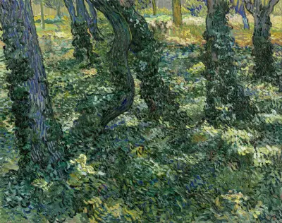 Undergrowth av Vincent van Gogh