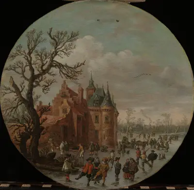 Winter av Jan van Goyen