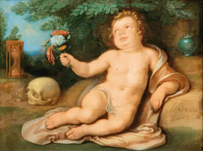 An Allegory of Vanitas av Cornelis Cornelisz Van Haarlem