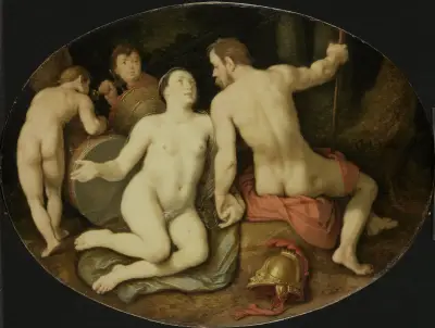 Venus and Mars av Cornelis Cornelisz Van Haarlem