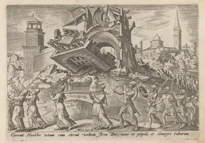 Jerikos förstörelse av Maarten Van Heemskerck