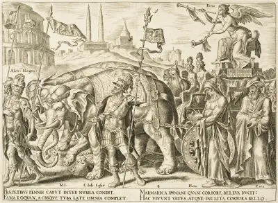 Famens triumf av Maarten Van Heemskerck