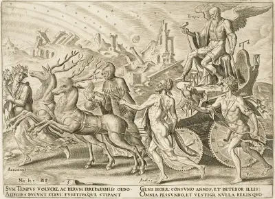 The Triumph of Time av Maarten Van Heemskerck