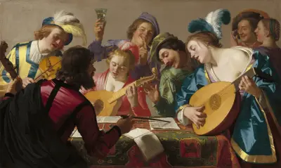 Konserten av Gerard van Honthorst