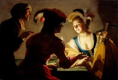 Kopplerskan av Gerard van Honthorst
