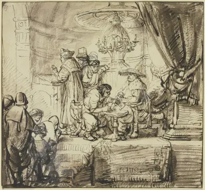 Circumcision of Christ av Samuel van Hoogstraten