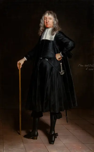 Sir Norton Knatchbull, 1st Baronet (1602-1685) av Samuel van Hoogstraten