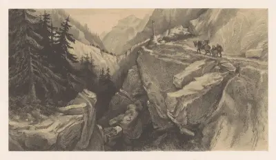 Bergslandskap av Theo van Hoytema