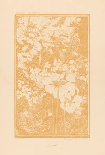 Lente (in or before 1897) av Theo van Hoytema
