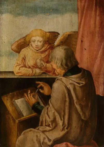 Saint Matthew av Lucas Van Leyden