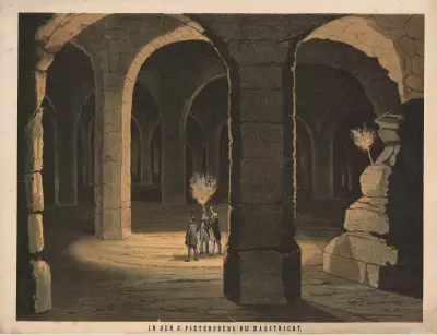 In den St. Pietersberg bij Masstricht av Hendrik Jan van Lummel
