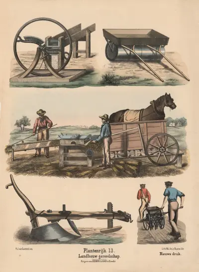Jordbruksredskap av Hendrik Jan van Lummel