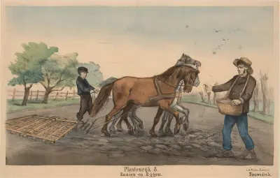Sådd och harvning av Hendrik Jan van Lummel