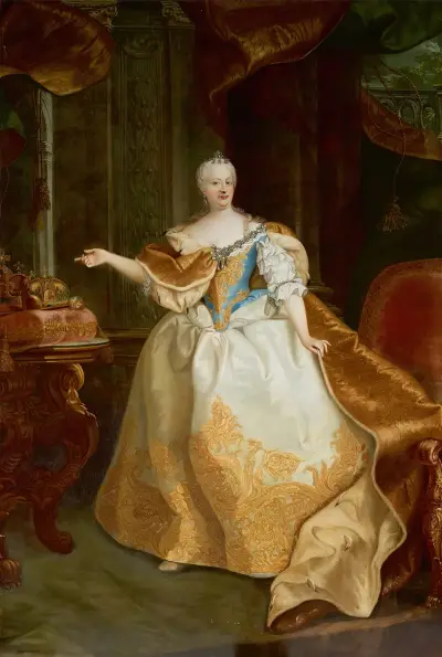 Kejsarinnan Maria Teresia av Martin van Meytens